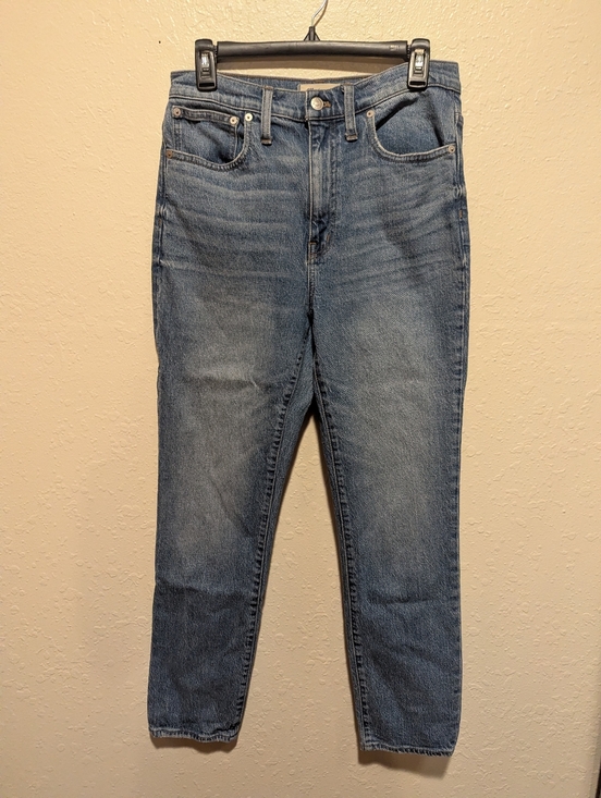 Madewell Denim - Madewell The High Rise Slim Boyjean Jeans Size 27 Classic Medium Wash Denim